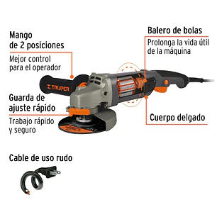 Pulidora angular 4.1/2