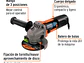 Pulidora angular 4-1/2 profesional Truper 14013 700W  - Miniatura 2 | aztools.co