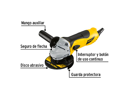 Pulidora angular 4-1/2