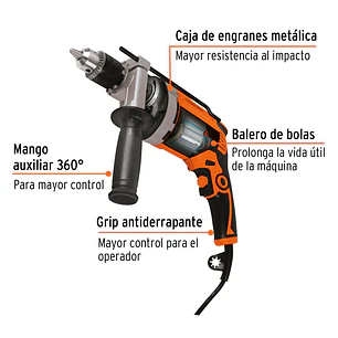 Taladro percutor -rotomartillo Truper 14659  1/2