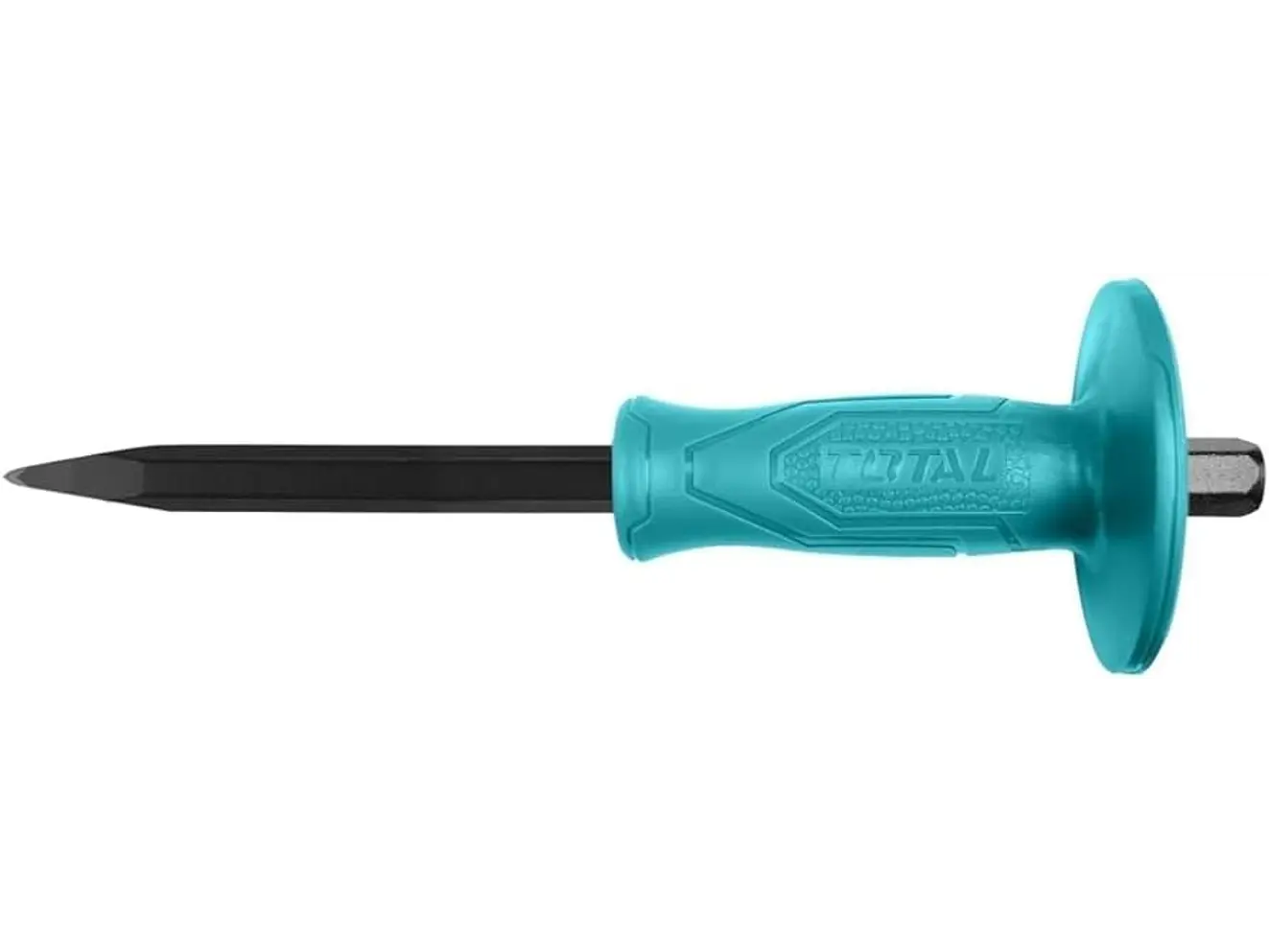 Cincel punta con mango TOTAL THT4221026 - Envío a todo Colombia | aztools.co