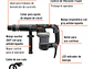 Demoledor rotomartillo SDS Max 9 kg Truper 100869 5 Joules 1500W RMAX-15NX  - Miniatura 2 | aztools.co
