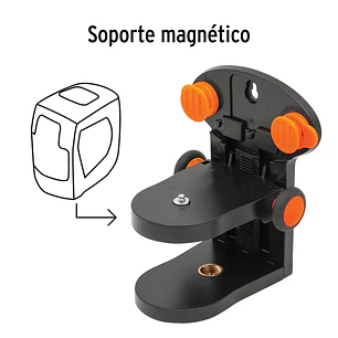 Nivel Láser Verde Recargable Truper 17078, Autonivelación y Resistencia. Alcance 20 m, Accesorios Incluidos 