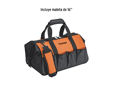 Demoledor Rotomartillo Industrial SDS Plus Truper 19323, 6 Joules, 1600W con Accesorios y Maleta, ROEL-60N  - Foto 3 | aztools.co