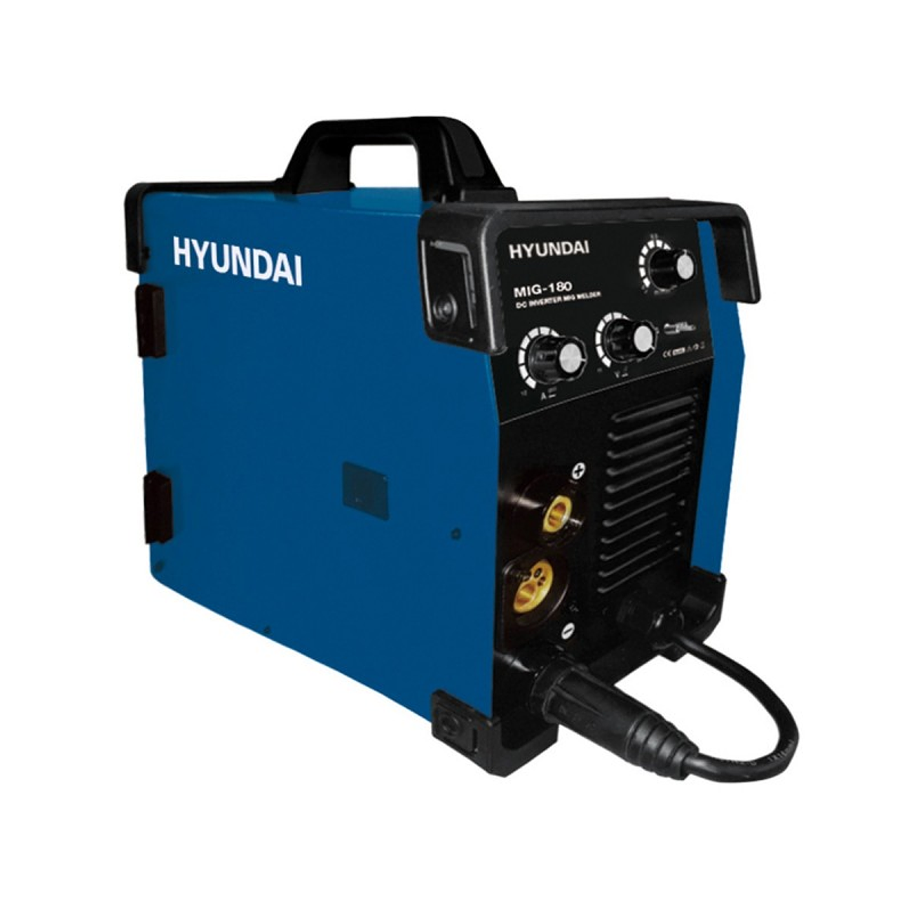 Soldador Hyundai 180A MIG180D, Inverter IGBT, Voltaje Dual, Protección y Función MIG/MMA. Incluye Accesorios 1