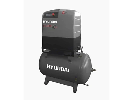 Compresor de Tornillo Hyundai HYV91PO90FHY080 10HP, 270L, 145 psi, Silencioso - Envío a todo Colombia | aztools.co