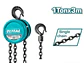 Diferencial de Cadena Industrial TOTAL THT1611 1 Tonelada 3 Metros - Miniatura 1 | aztools.co