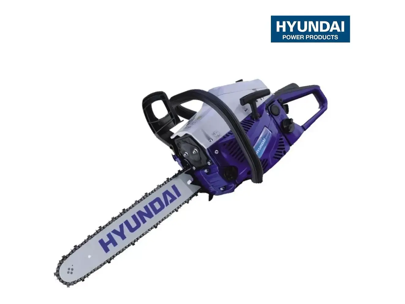 Motosierra Hyundai Hyoc3814: 1.6hp, 37cc, Espada 35cm Potente herramienta para cortes precisos y eficientes - Foto 1 | aztools.co