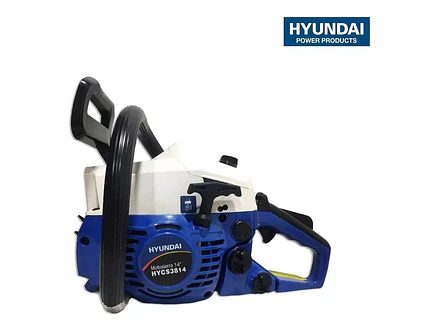 Motosierra Hyundai Hyoc3814: 1.6hp, 37cc, Espada 35cm Potente herramienta para cortes precisos y eficientes - Foto 3 | aztools.co