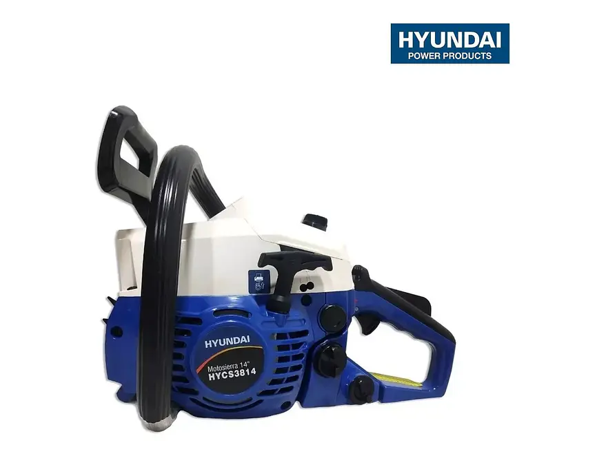 Motosierra Hyundai Hyoc3814: 1.6hp, 37cc, Espada 35cm Potente herramienta para cortes precisos y eficientes - Foto 3 | aztools.co