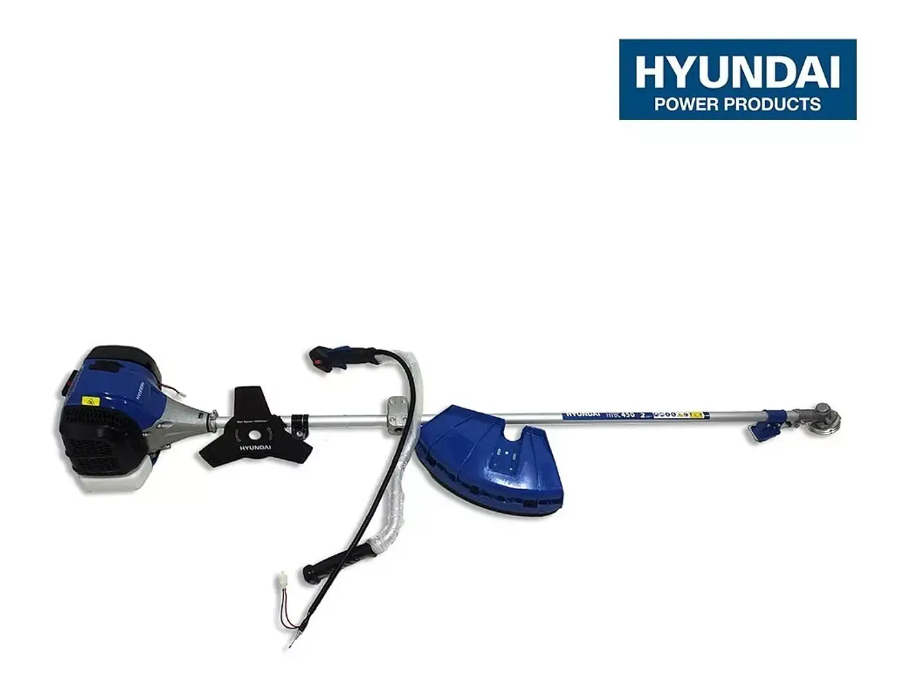 Guadaña a Gasolina Hyundai HYBC350 1.2 HP, 2 Tiempos, Eje Recto - Foto 3 | aztools.co