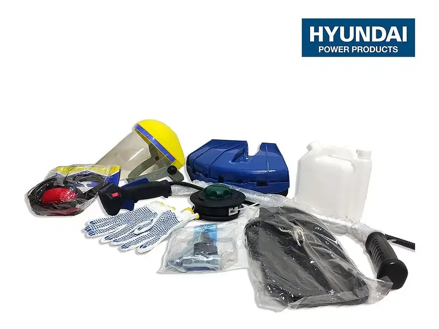 Guadaña a Gasolina Hyundai HYBC350 1.2 HP, 2 Tiempos, Eje Recto - Foto 8 | aztools.co