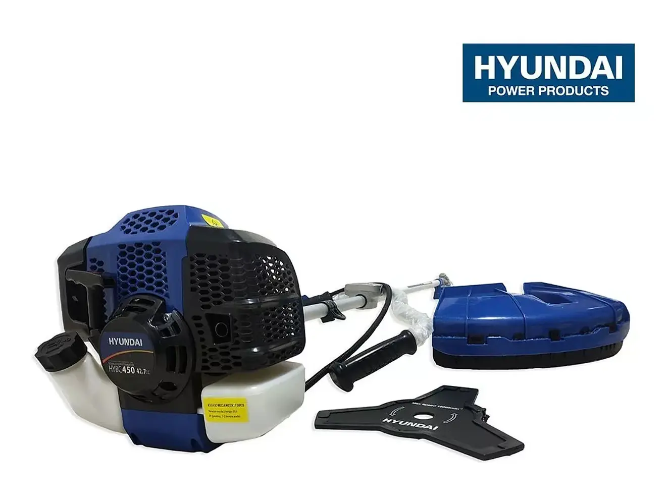 Guadaña a Gasolina Hyundai HYBC350 1.2 HP, 2 Tiempos, Eje Recto - Foto 9 | aztools.co