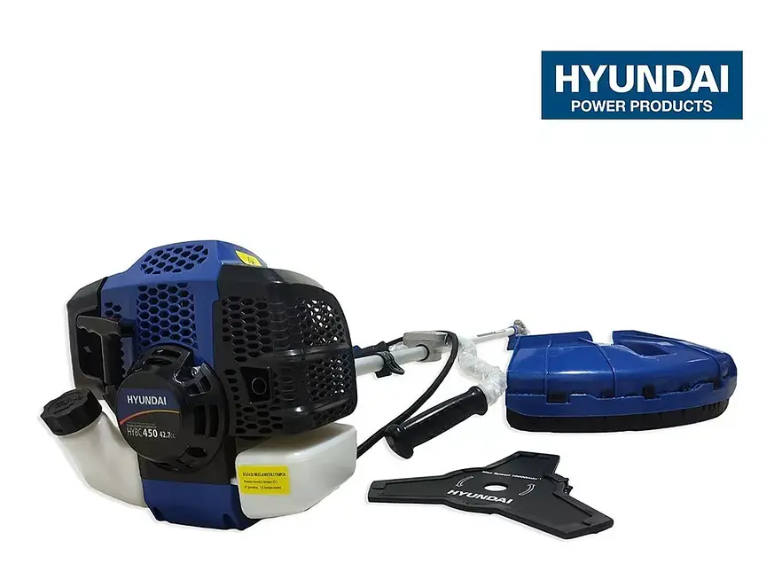 Guadaña a Gasolina Hyundai HYBC350 1.2 HP, 2 Tiempos, Eje Recto - Foto 9 | aztools.co