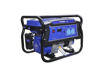 Planta Eléctrica Hyundai HYDG3050E, 2500W, a Gasolina Monofásica - Foto 2 | aztools.co