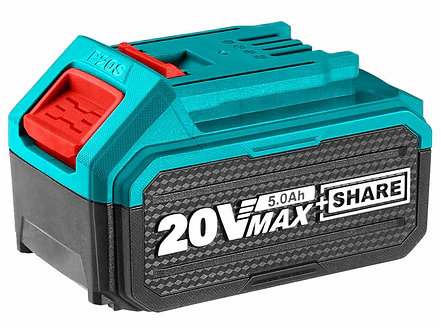  Batería 20V 5.0Ah TOTAL TFBLI2053 - Ion de Litio - Indicador LED - Compatible con Herramientas P20S - Garantía de 12 Meses. - Envío a todo Colombia | aztools.co