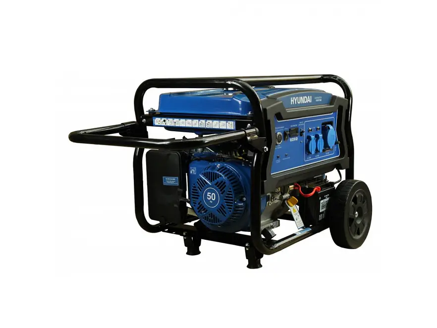 Planta Eléctrica Hyundai HYDGT9250E 7500W a Gasolina, Trifásica - Foto 1 | aztools.co