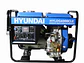 Planta Eléctrica Hyundai HYLDG6000CL 5500W Diésel, Monofásica y Abierta - Miniatura 2 | aztools.co