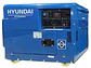 Planta Eléctrica Hyundai HYLDG6000S 5500W / 5.5 Kva Diésel, Monofásica y Cabinada - Miniatura 2 | aztools.co