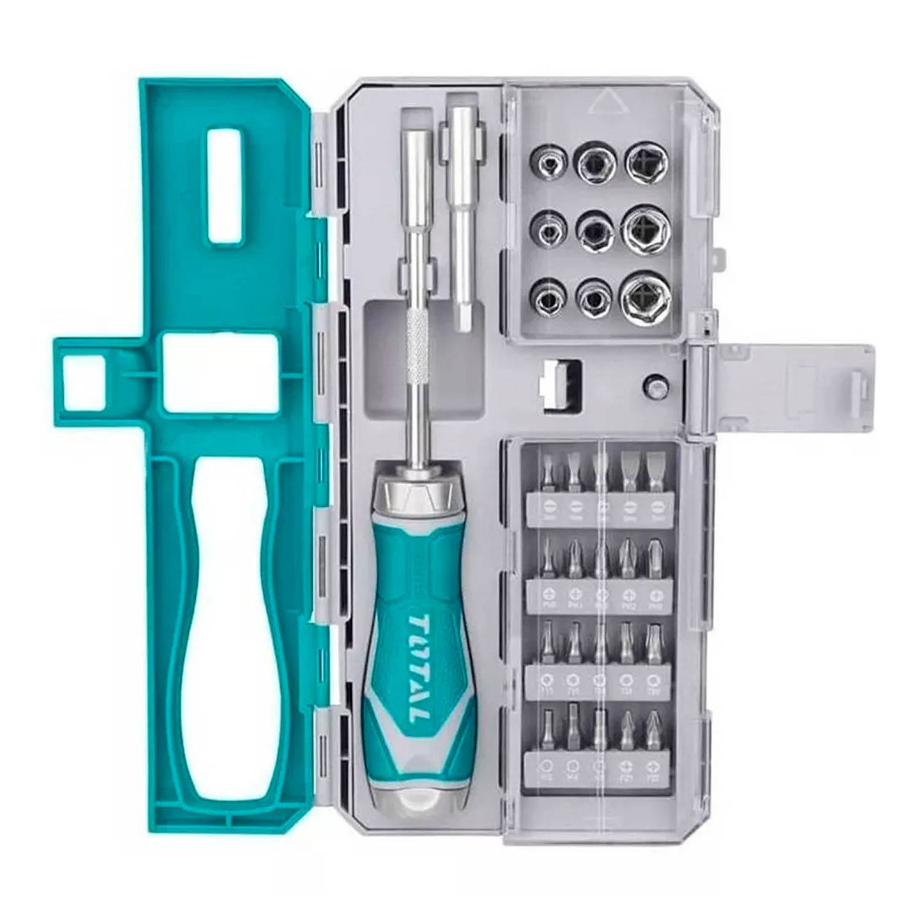 Juego Destornillador y puntas TOTAL TACSD30336