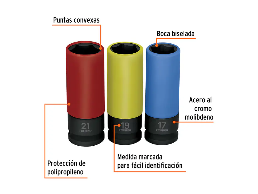 Juego 3 Copas Largas Impacto 1/2