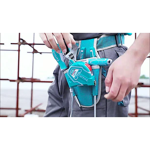 Porta Herramientas de Cinturón Compacto TOTAL 4 Bolsillos 5kg - THT16P4011
