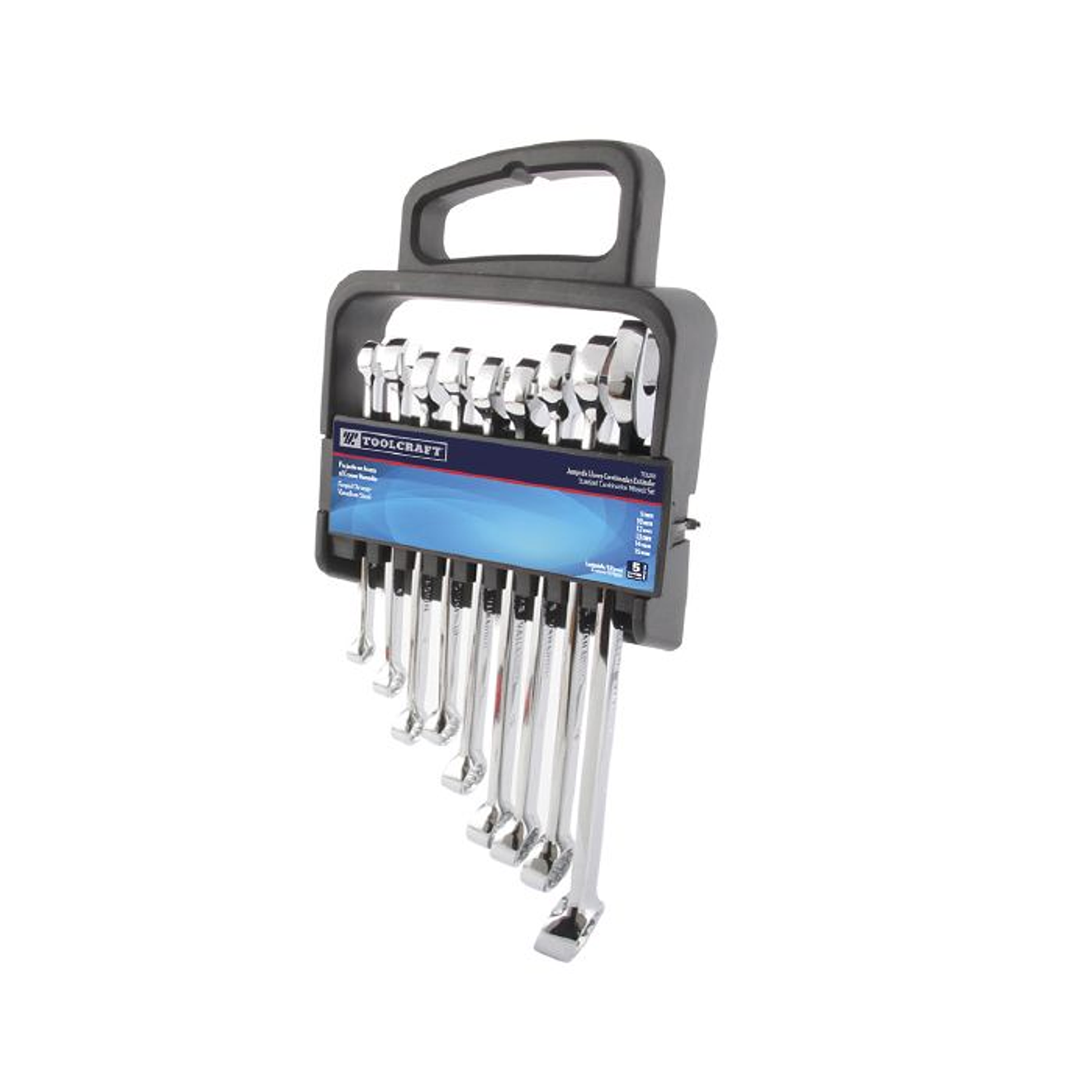 Llave Combinada 9 Piezas Milimetrica Toolcraft TC0284