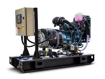 Planta Eléctrica Diésel Power Motors 12kVA Abierta 3F Motor Kubota KT11-C - Foto 2 | aztools.co