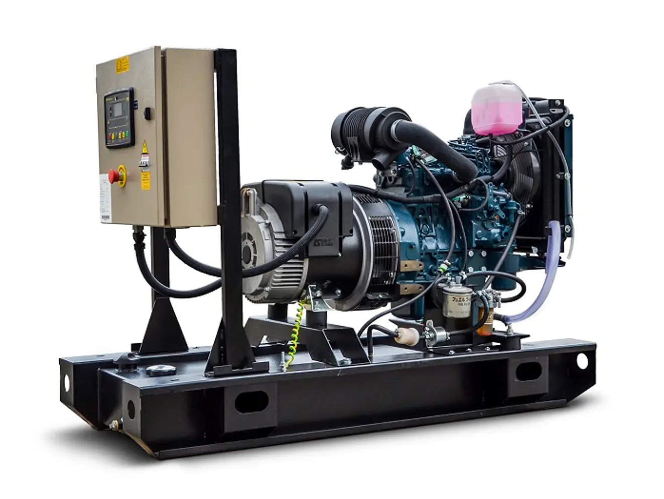 Planta Eléctrica Diésel Power Motors 20kVA Kubota KT18 Cabinada 3F - Foto 3 | aztools.co