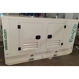 Planta Eléctrica Diésel Power Motors 39.7kVA Kubota KT36 Cabinada 3F