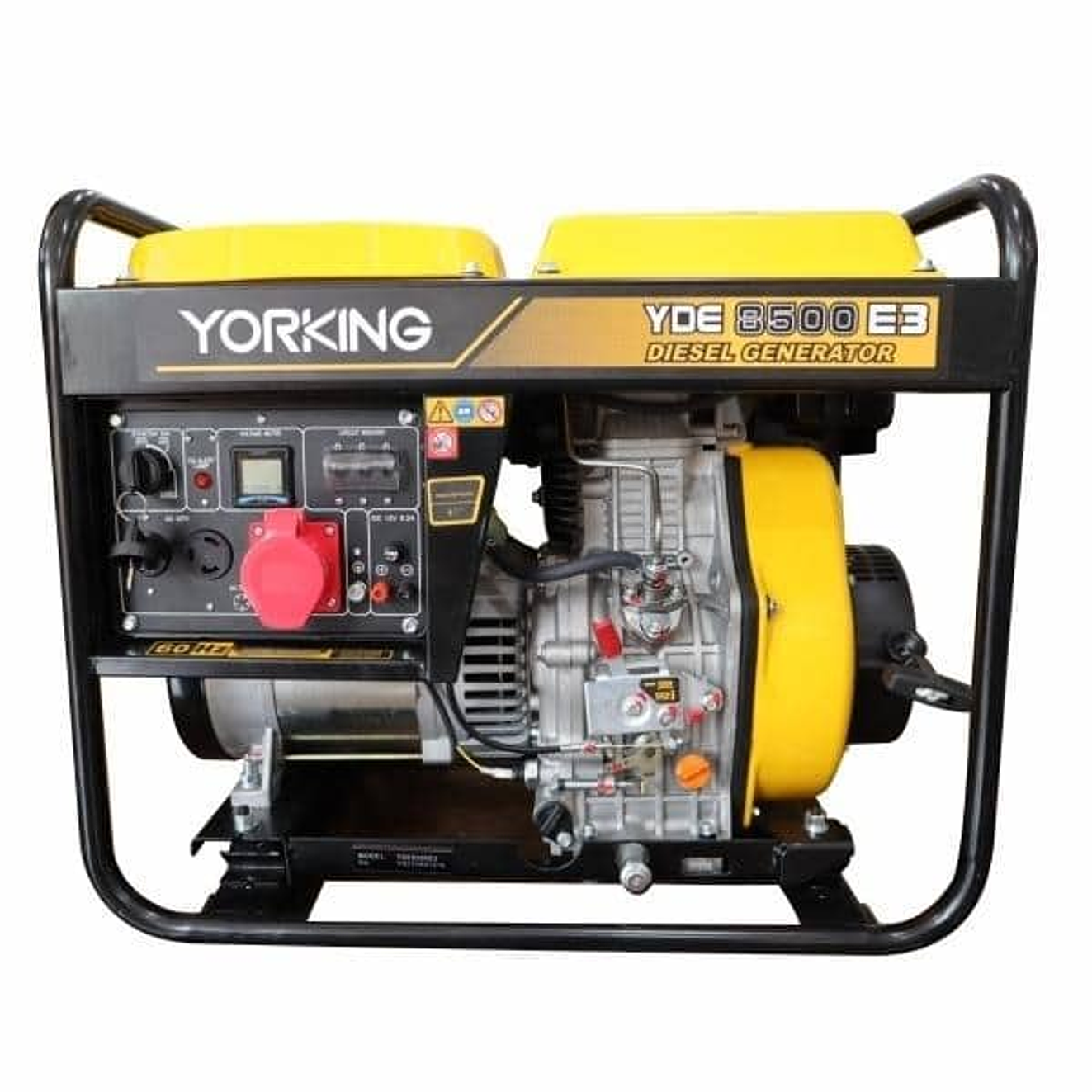 Planta eléctrica diésel bifásica 6.5KW YORKING YDE8500E 2