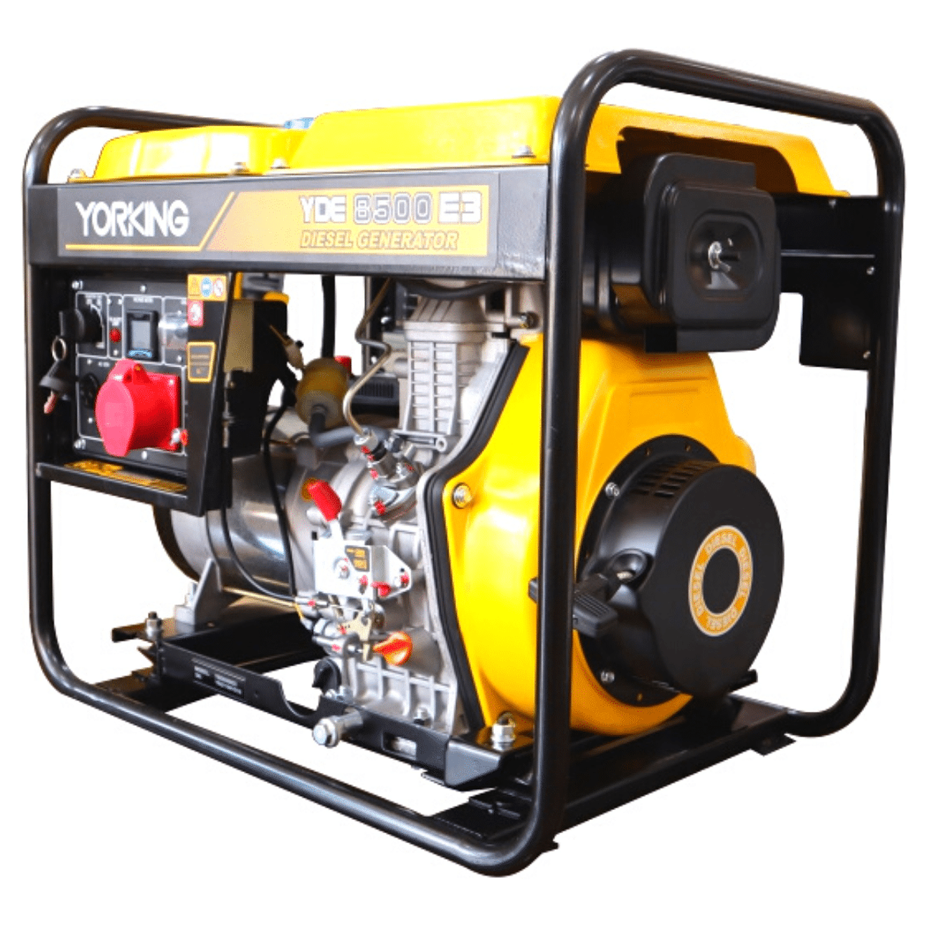 Planta Eléctrica Diésel Trifásica 7kVA YORKING YDE8500E3 Abierta 2