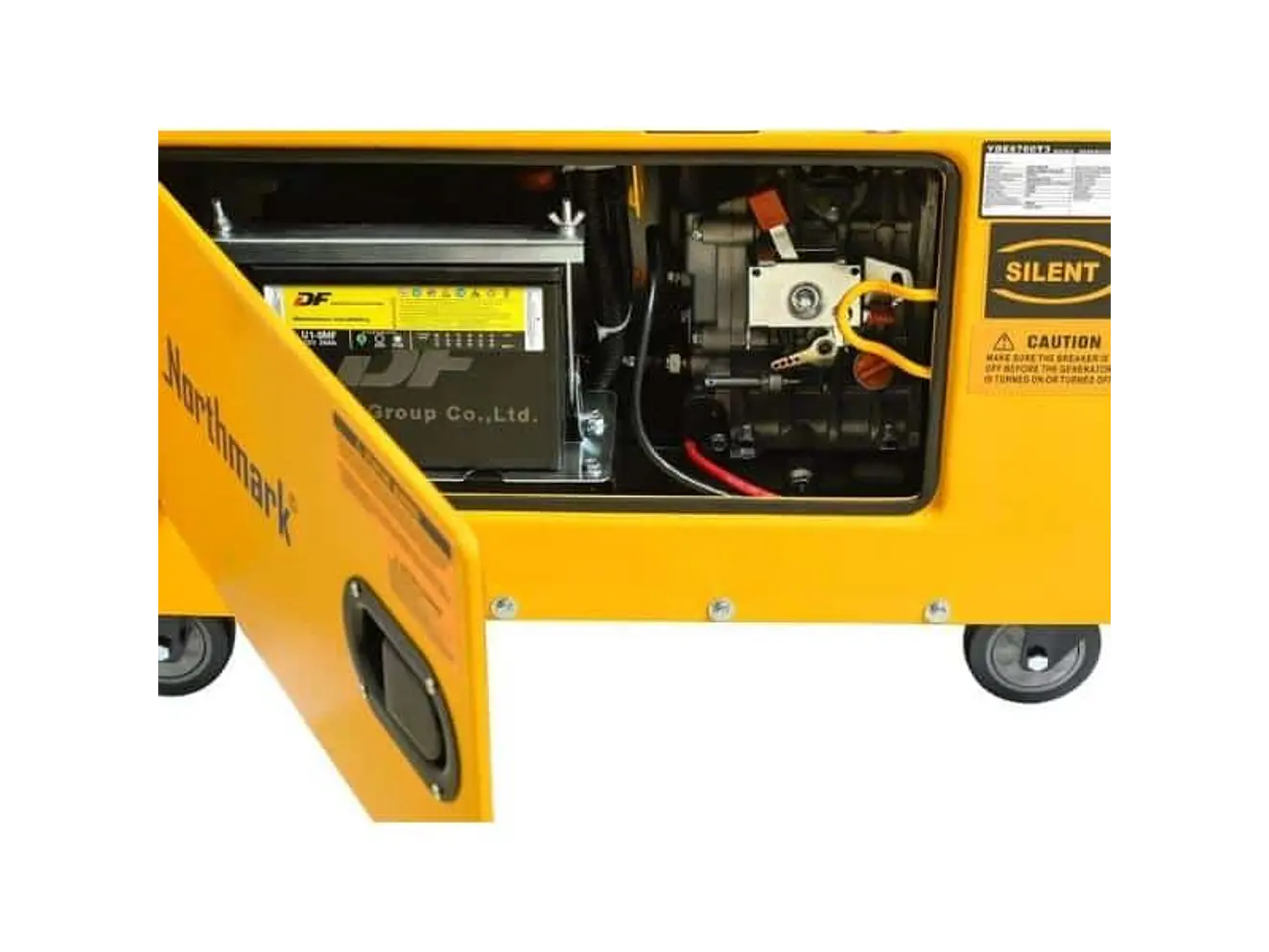 Planta Eléctrica Diésel Yorking YDE6700TA 5.5kVA Bifásica Cabinada - Foto 3 | aztools.co