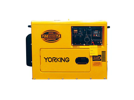 Planta Eléctrica Diésel Yorking YDE6700TA 5.5kVA Bifásica Cabinada - Foto 1 | aztools.co