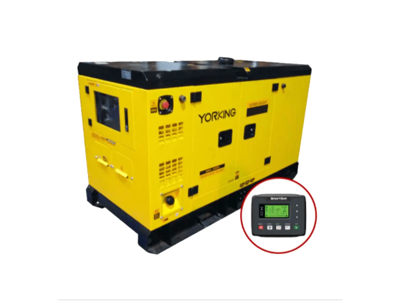Planta Eléctrica Yorking YDY17S3 17kVA Diésel Trifásica Cabinada - Foto 2 | aztools.co