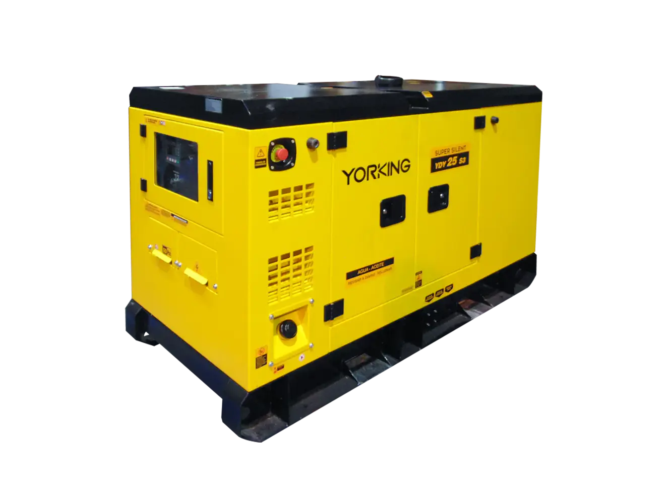 Planta Eléctrica Yorking YDY25S3 25kVA Diésel Cabinada - Foto 2 | aztools.co