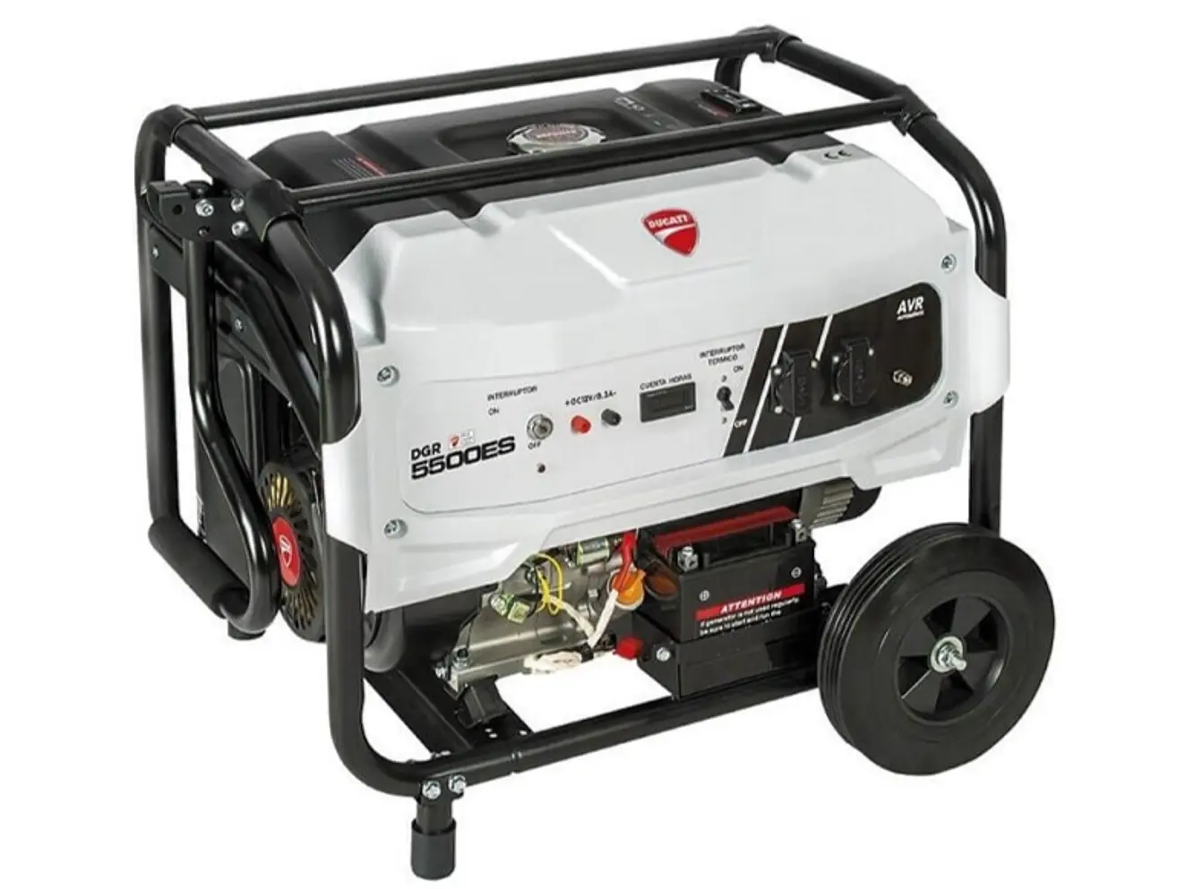 Planta Eléctrica Ducati Gasolina DGR5500 6000W - 110/220V - Foto 1 | aztools.co