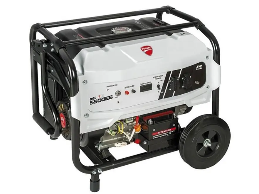 Planta Eléctrica Ducati Gasolina DGR5500 6000W - 110/220V - Foto 1 | aztools.co