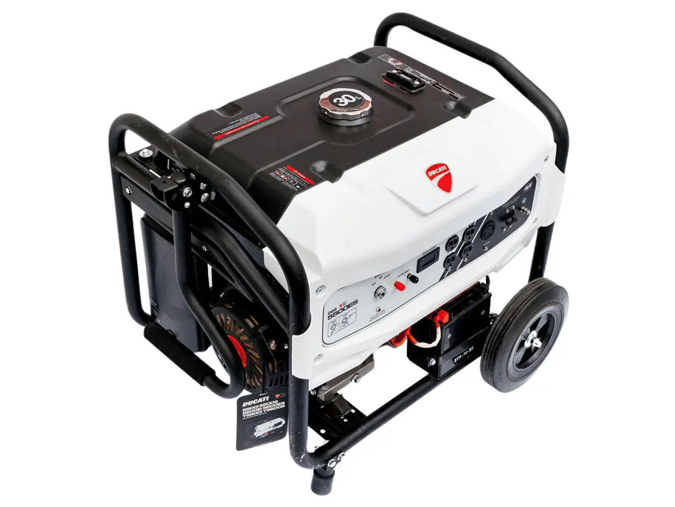 Planta Eléctrica Ducati Gasolina DGR5500 6000W - 110/220V - Foto 4 | aztools.co