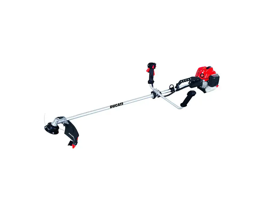 Guadaña DBC4000Pro Ducati: Motor 2T, 39.8cc, 1.25 kW, corte con hilo y cuchilla, peso 8.9 kg. - Foto 1 | aztools.co