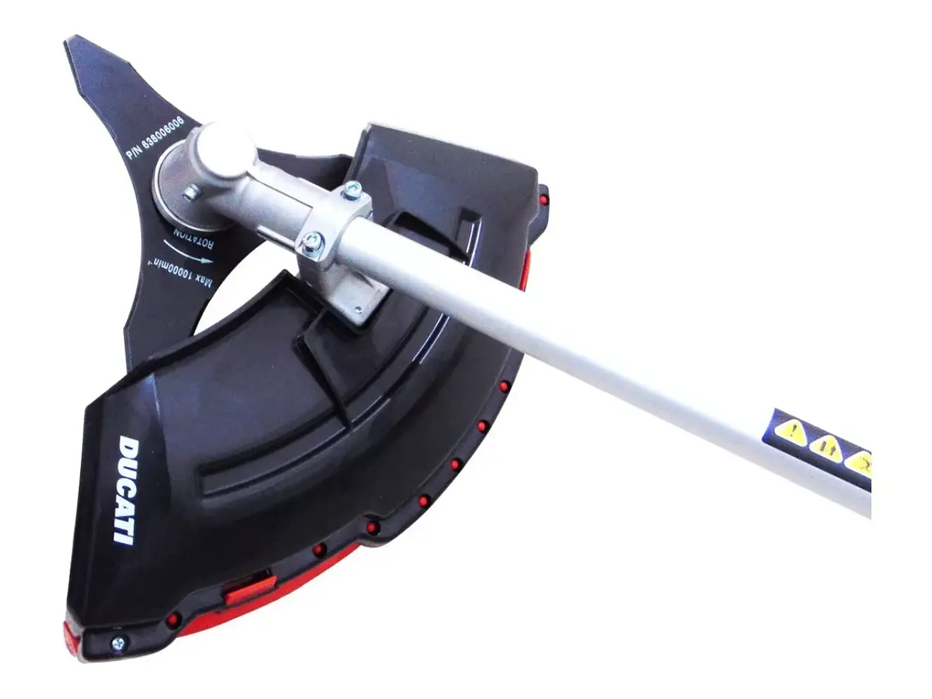 Guadaña DBC4000Pro Ducati: Motor 2T, 39.8cc, 1.25 kW, corte con hilo y cuchilla, peso 8.9 kg. - Foto 3 | aztools.co