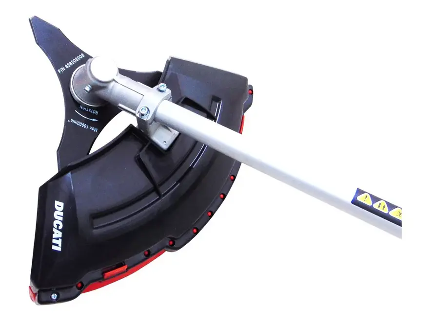Guadaña DBC4000Pro Ducati: Motor 2T, 39.8cc, 1.25 kW, corte con hilo y cuchilla, peso 8.9 kg. - Foto 3 | aztools.co