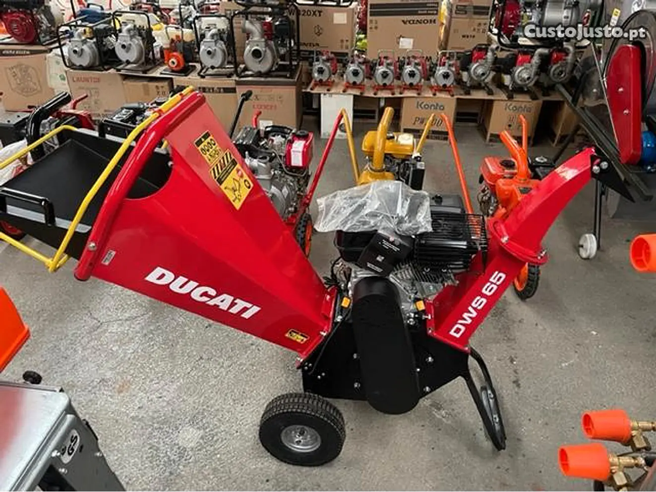 Chipeadora Biotrituradora Ducati DWS65 6.5 HP, Corte 4