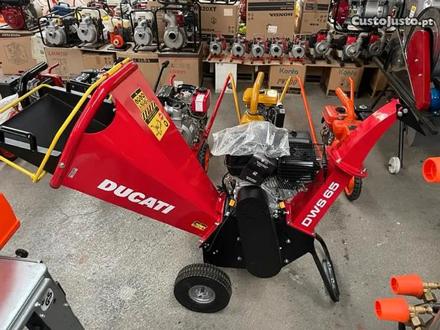 Chipeadora Biotrituradora Ducati DWS65 6.5 HP, Corte 4