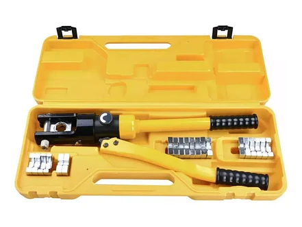  Ponchadora Hidráulica 16T FERRAWYY PRH16Y Capacidad 16T 1 pc Fuerza de prensado 12 y 16 tn Rango de prensado 10 - 300 mm Tipo de pre, Rango de prensado 10-300 mm, Hexagonal, Incluye estuche - Envío a todo Colombia | aztools.co