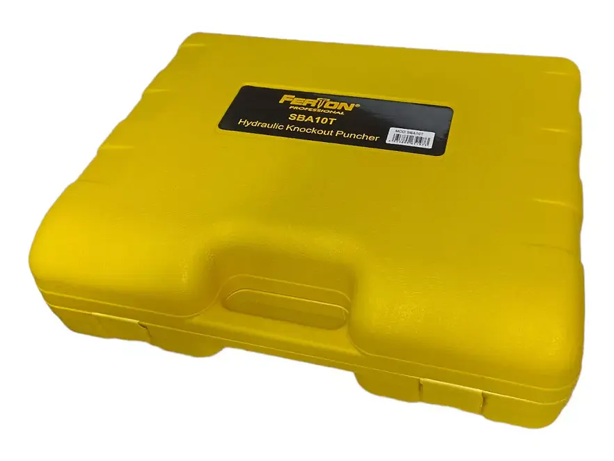 Sacabocados Hidráulico 10T Ferrawyy SBA10T, para metal hasta 3mm de espesor, con moldes redondos. - Foto 9 | aztools.co