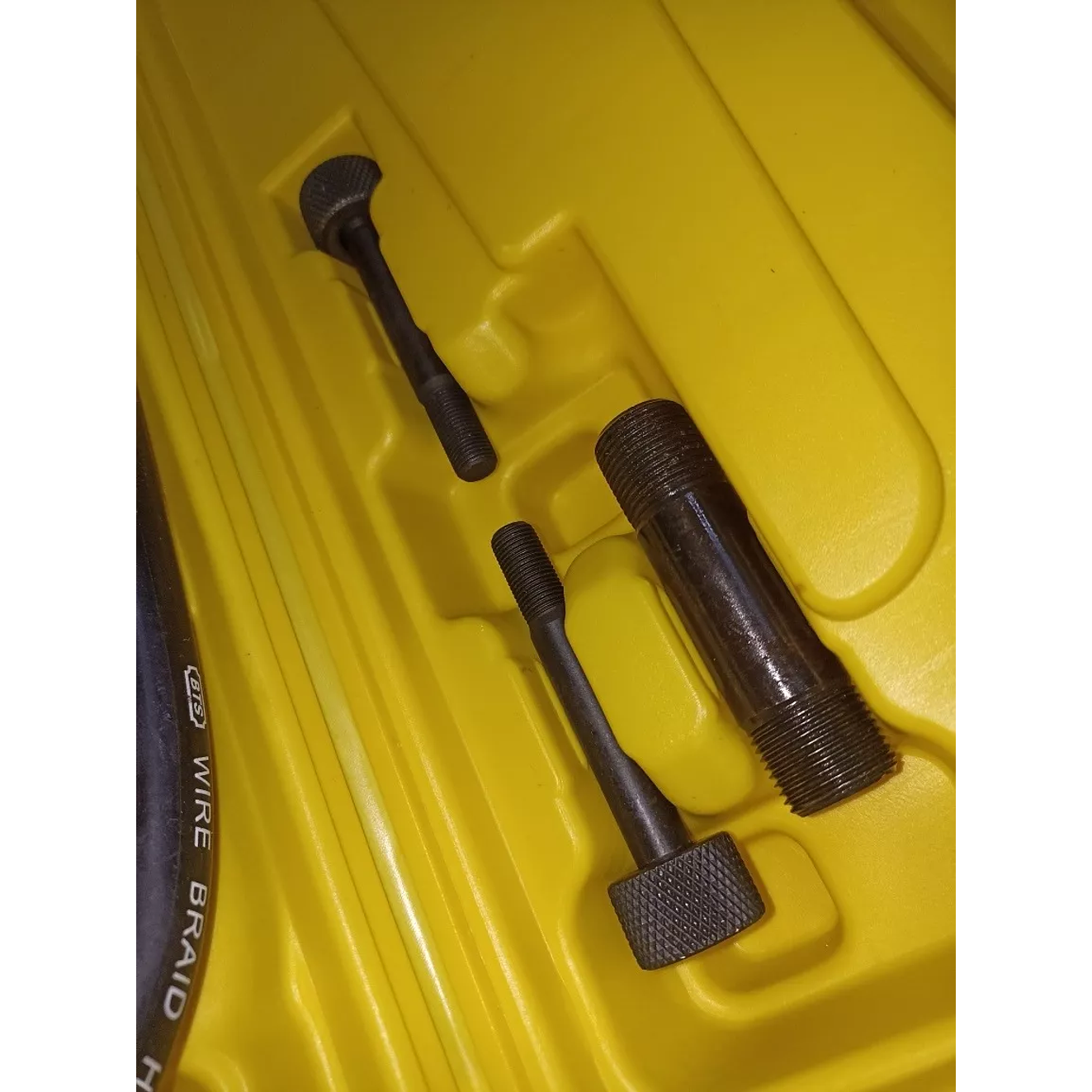 Sacabocados Hidráulico 10T Ferrawyy SBA10T, para metal hasta 3mm de espesor, con moldes redondos. 3