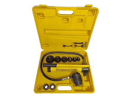 Sacabocados Hidráulico 10T Ferrawyy SBA10T, para metal hasta 3mm de espesor, con moldes redondos. - Foto 4 | aztools.co