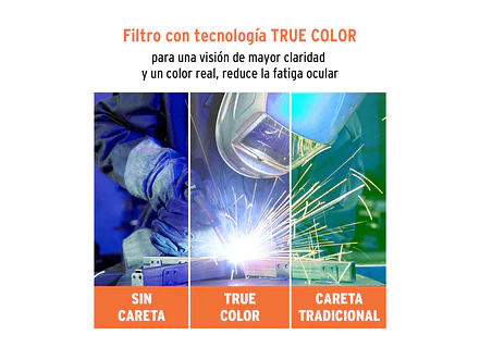 Careta digital para soldar Truper 14632, sombra 9 a 13,  - Foto 6 | aztools.co