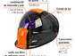 Careta digital para soldar Truper 14632, sombra 9 a 13,  - Miniatura 7 | aztools.co
